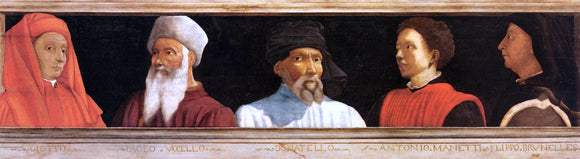  Unknown (4) Masters Five Famous Men - Canvas Art Print