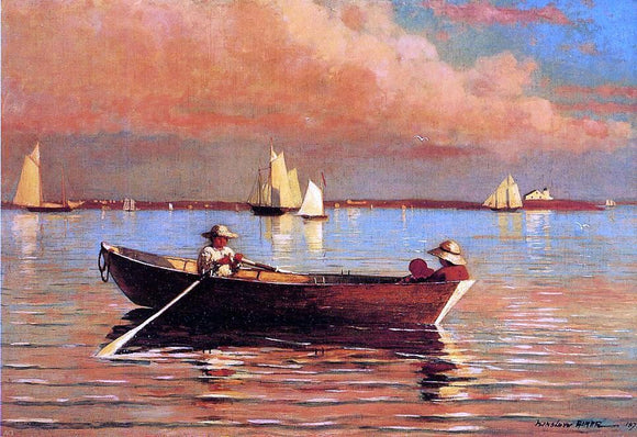  Winslow Homer Gloucester Harbor - Canvas Art Print
