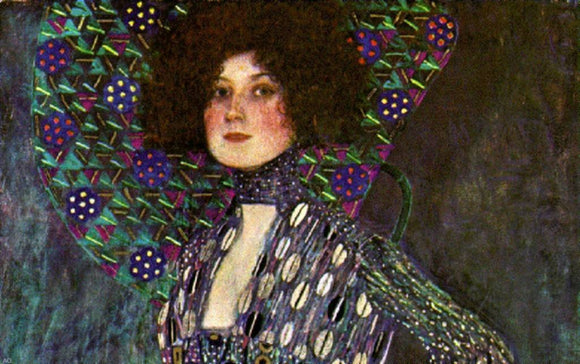  Gustav Klimt Emilie Floge - Canvas Art Print