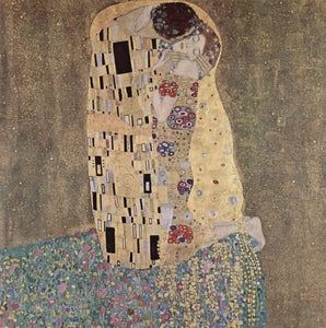  Gustav Klimt The Kiss 1907-1908 - Canvas Art Print