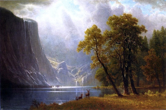  Albert Bierstadt Yosemite Valley - Canvas Art Print