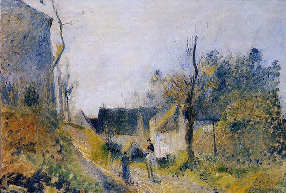  Camille Pissarro Landscape at Valhermeil - Canvas Art Print
