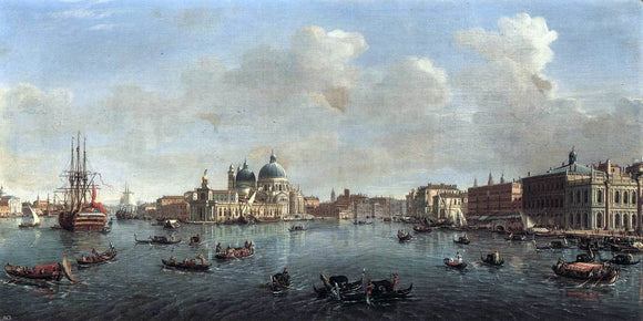  Caspar Andriaans Van Wittel Bacino di San Marco - Canvas Art Print