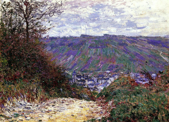  Claude Oscar Monet Path at Giverny - Canvas Art Print