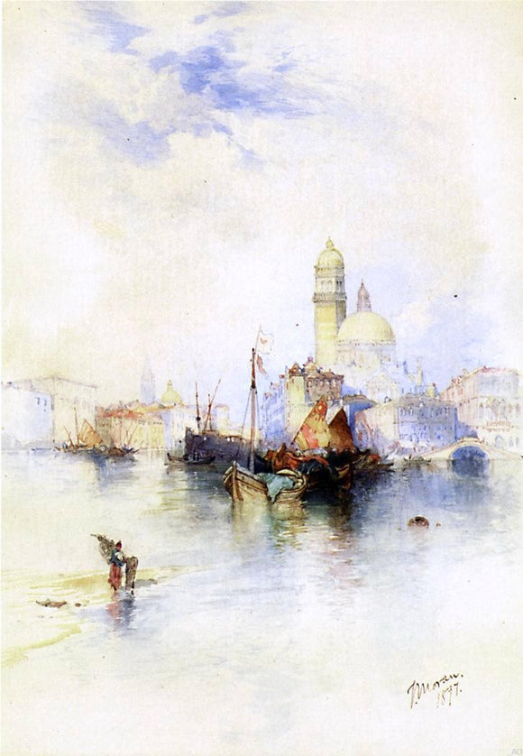  Thomas Moran Venice - Canvas Art Print