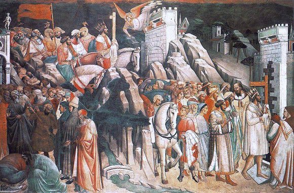  Agnolo Gaddi The Triumph of the Cross - Canvas Art Print