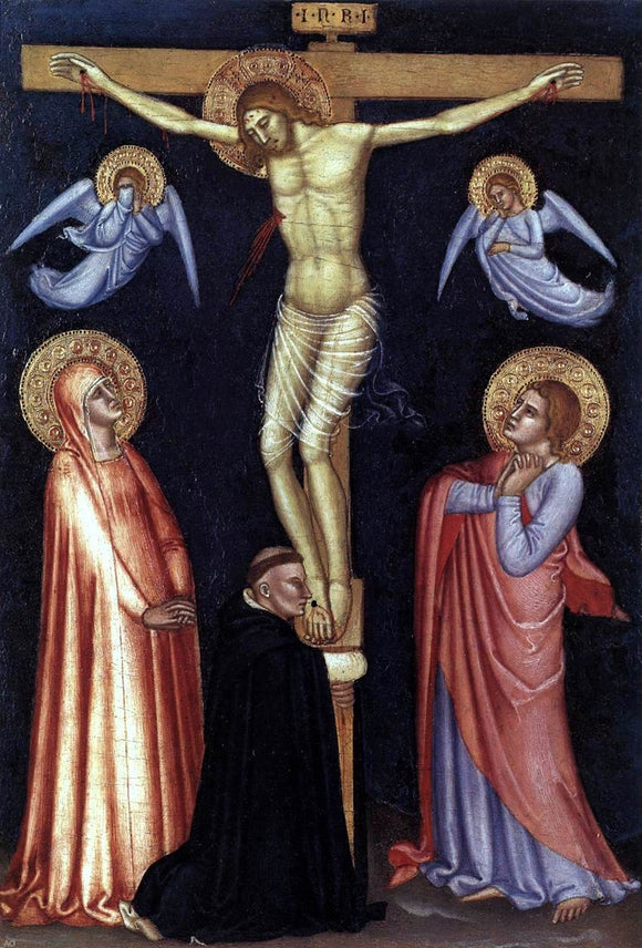  Andrea Da Firenze Crucifixion - Canvas Art Print