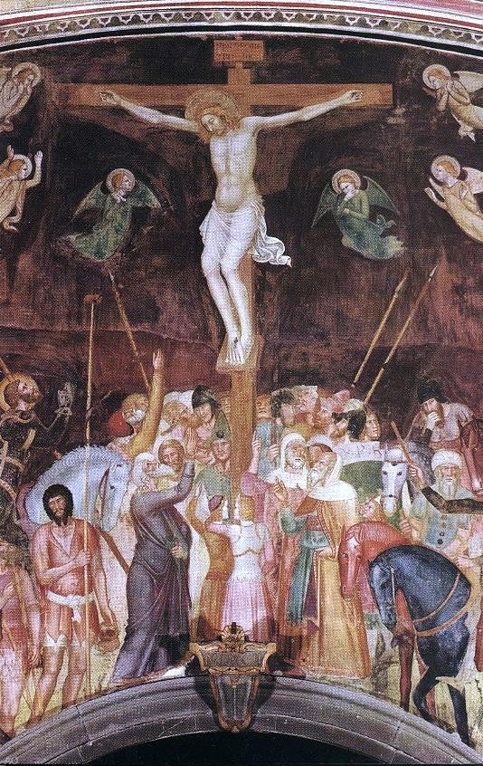  Andrea Da Firenze Crucifixion (detail) - Canvas Art Print