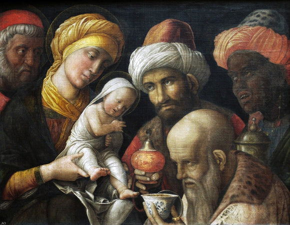  Andrea Mantegna Adoration of the Magi - Canvas Art Print
