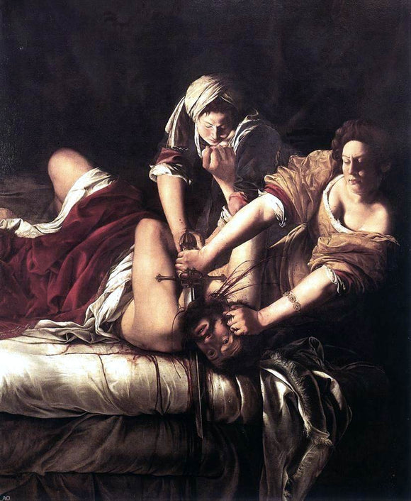  Artemisia Gentileschi Judith Beheading Holofernes - Canvas Art Print