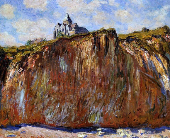  Claude Oscar Monet The Church at Varengeville - Canvas Art Print