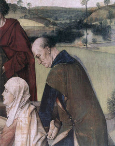  Dirck Bouts The Entombment (detail) - Canvas Art Print