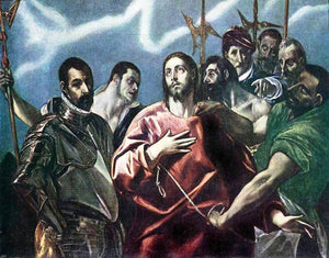  El Greco The Disrobing of Christ - Canvas Art Print