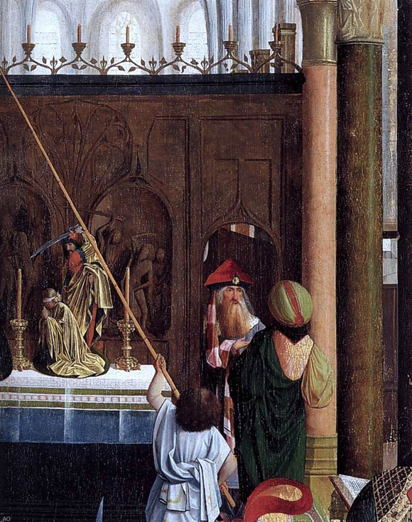  Geertgen Sint Jans The Holy Kinship (detail) - Canvas Art Print