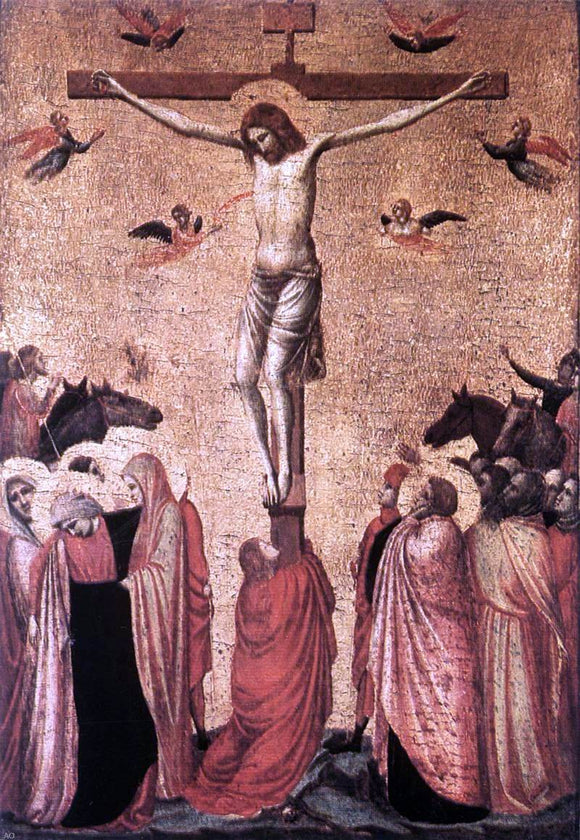  Giotto Di Bondone Crucifixion - Canvas Art Print