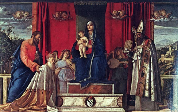  Giovanni Bellini Barbarigo Altarpiece - Canvas Art Print