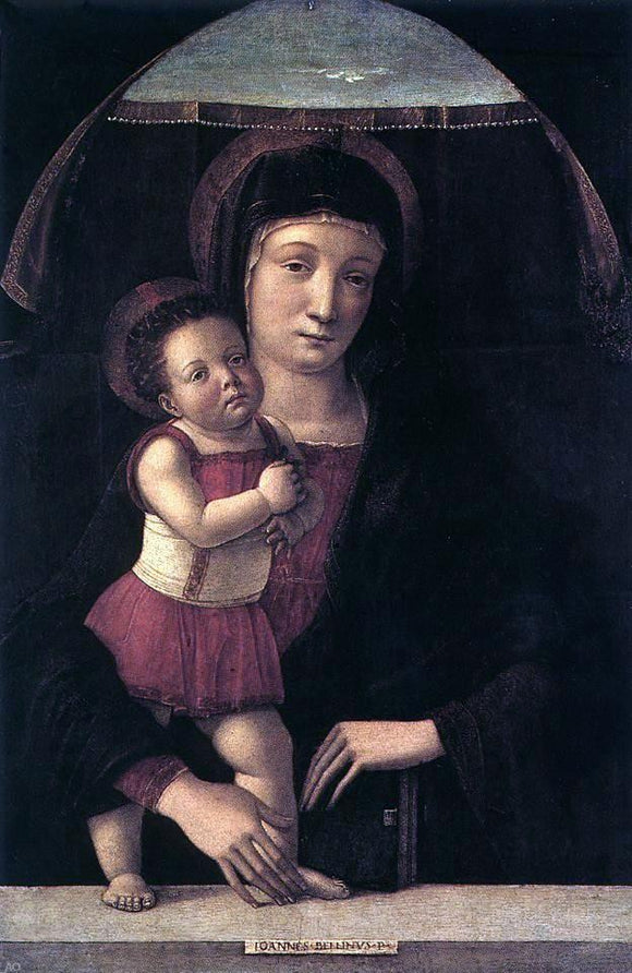  Giovanni Bellini Madonna with Child - Canvas Art Print