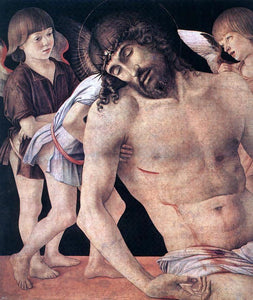  Giovanni Bellini Pieta (detail) - Canvas Art Print
