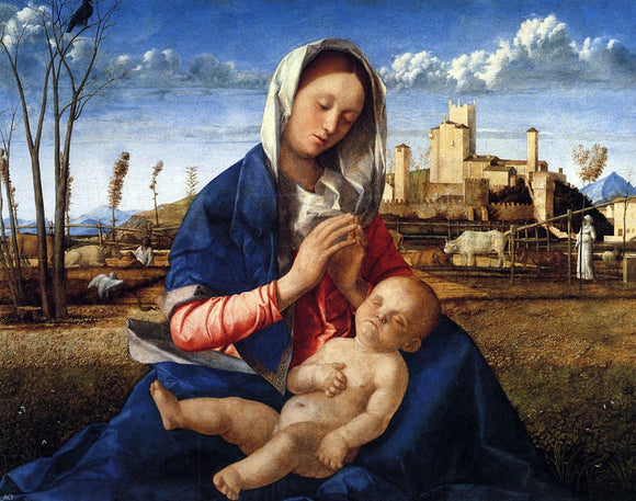  Giovanni Bellini Virgin and Child - Canvas Art Print