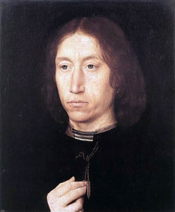  Hans Memling Portrait of a Man - Canvas Art Print