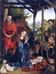  Martin Schongauer Nativity - Canvas Art Print