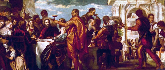  Paolo Veronese The Marriage at Cana - Canvas Art Print