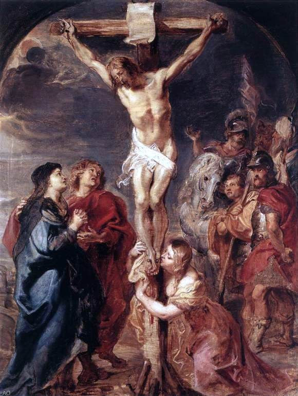  Peter Paul Rubens Christ on the Cross - Canvas Art Print