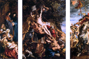  Peter Paul Rubens Raising of the Cross - Canvas Art Print