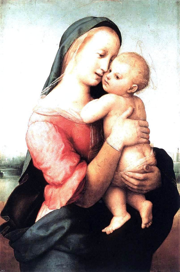  Raphael Madonna and Child (The Tempi Madonna) - Canvas Art Print