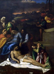  Sebastiano Del Piombo Deposition - Canvas Art Print