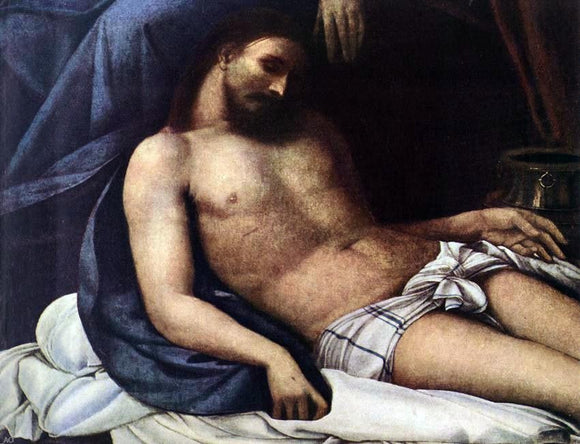  Sebastiano Del Piombo Deposition (detail) - Canvas Art Print