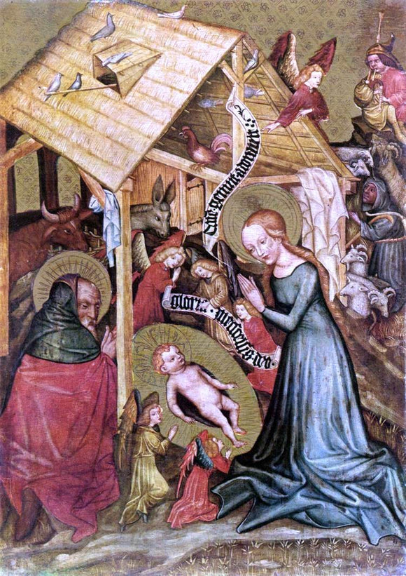 Unknown Bohemian Masters The Nativity - Canvas Art Print