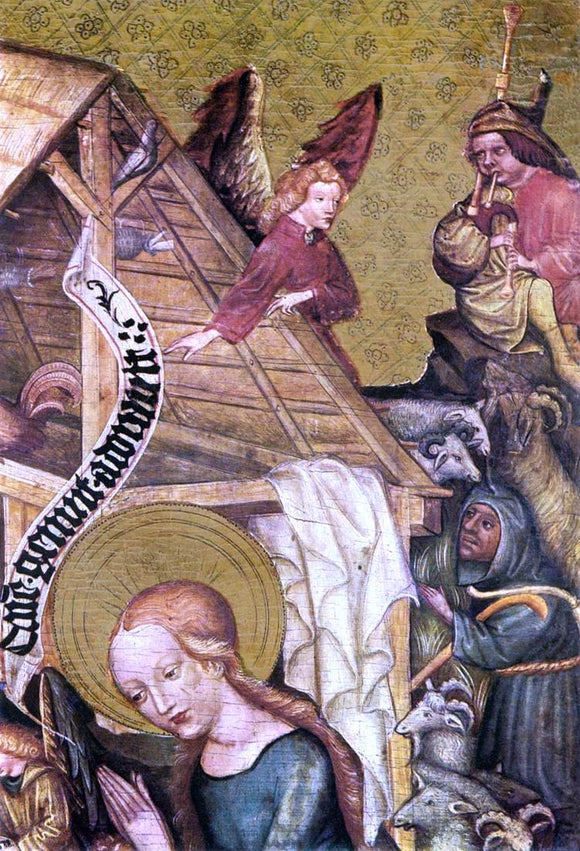  Unknown Bohemian Masters The Nativity (detail) - Canvas Art Print