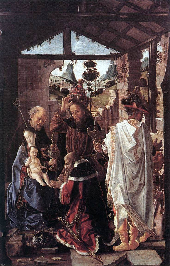  Unknown Painters Masters The Adoration of the Magi - Canvas Art Print