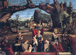  Vittore Carpaccio Holy Conversation - Canvas Art Print