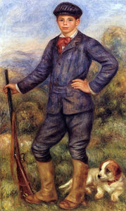  Pierre Auguste Renoir Jean Renoir as a Hunter - Canvas Art Print