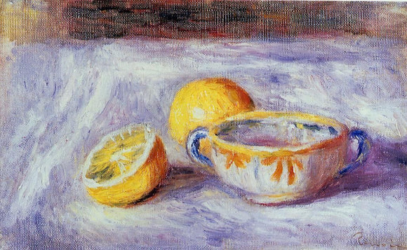  Pierre Auguste Renoir Still Life with Lemons - Canvas Art Print