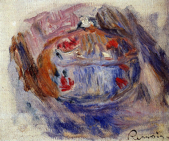  Pierre Auguste Renoir Sugar Bowl - Canvas Art Print