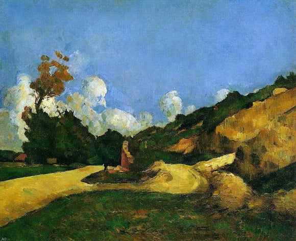  Paul Cezanne The Road - Canvas Art Print
