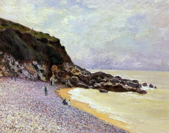  Alfred Sisley Lady's Cove before the Storm (Hastings) - Canvas Art Print