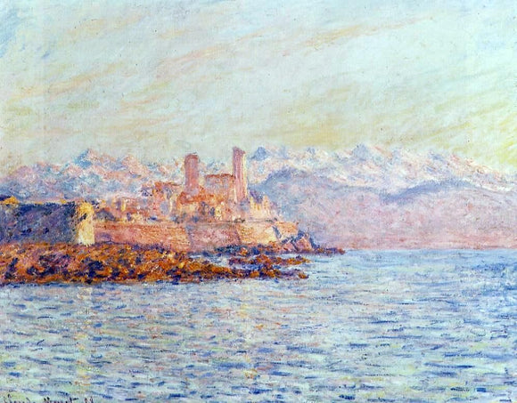  Claude Oscar Monet Antibes - Canvas Art Print