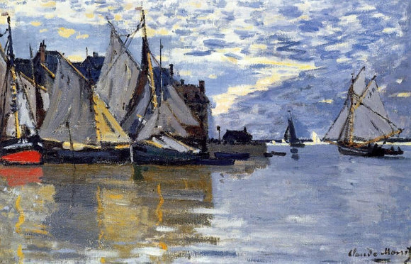  Claude Oscar Monet Sailboats - Canvas Art Print