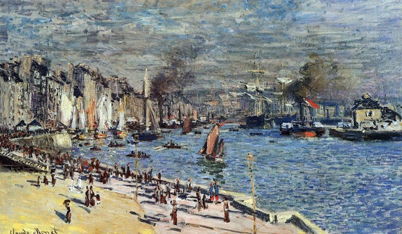  Claude Oscar Monet View of Rouen - Canvas Art Print