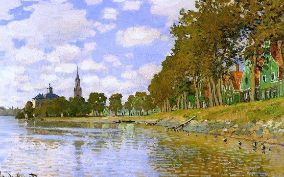  Claude Oscar Monet Zaandam - Canvas Art Print