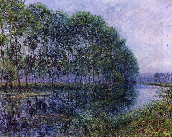  Gustave Loiseau By the Eure River - Canvas Art Print
