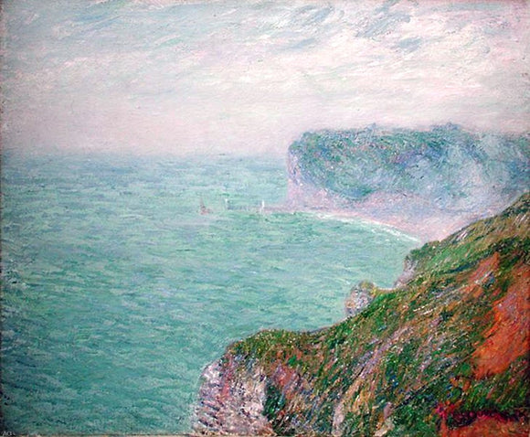  Gustave Loiseau Cliffs in Normandy - Canvas Art Print