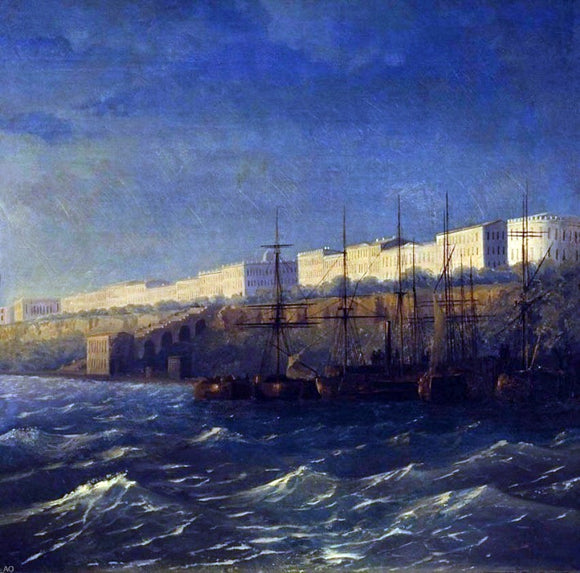  Ivan Constantinovich Aivazovsky Odessa - Canvas Art Print
