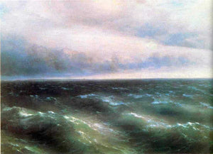  Ivan Constantinovich Aivazovsky The Black Sea - Canvas Art Print