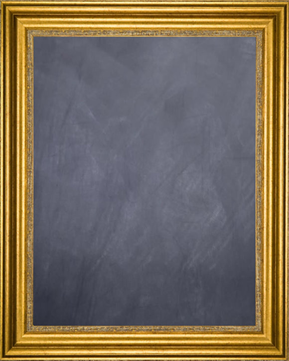 Framed Chalkboard - Gold Finish Frame
