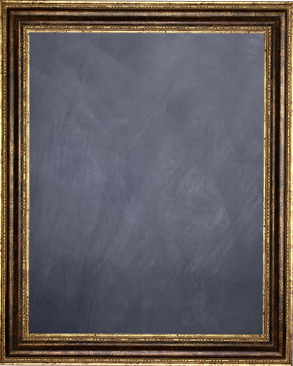 Framed Chalkboard - Bronze Finish Frame with Rounded Panel